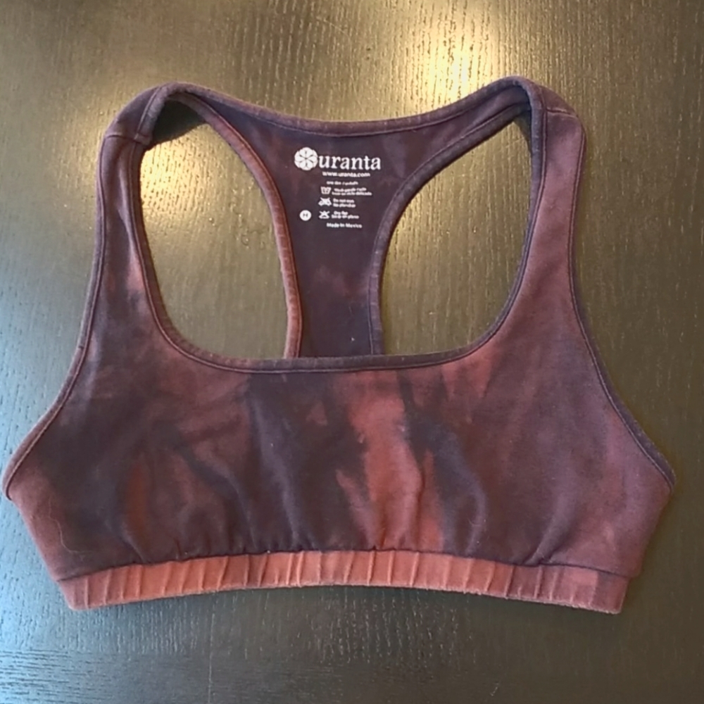Uranta bra purple and pink one size fits most